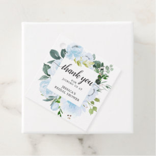 Fleur Jolie Bridal Shower Thank You Favour Tag