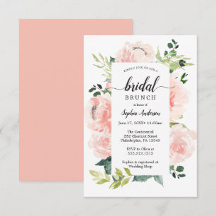Fleur Jolie Pretty Floral Bridal Shower Invites