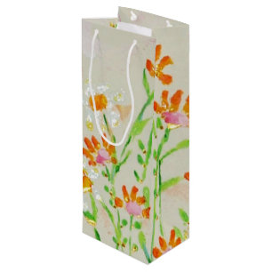 Fleur Wine gift bag