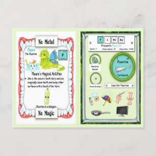 Fleure - Fluorine Horn Unicorn Game Card