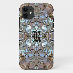 Fleurkin Romance Monogram iPhone 11 Case