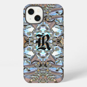 Fleurkin Romance Pretty Monogram iPhone Case
