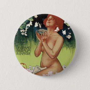 Fleurs de Mousse 6 Cm Round Badge