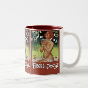 Fleurs de Mousse Two-Tone Coffee Mug