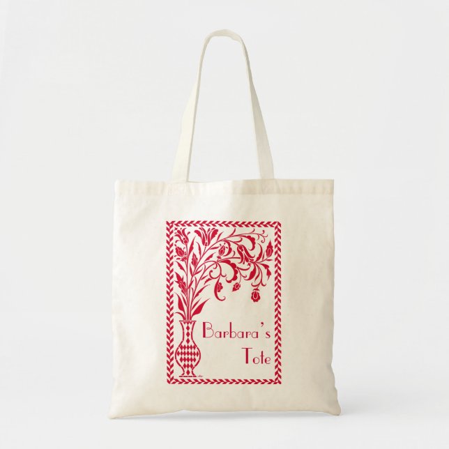Fleurs de Paris Tote Bag (Front)