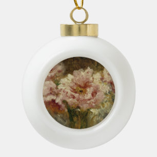Fleurs – Félix Ziem Ceramic Ball Christmas Ornament