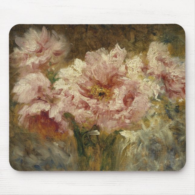 Fleurs – Félix Ziem Mouse Pad (Front)