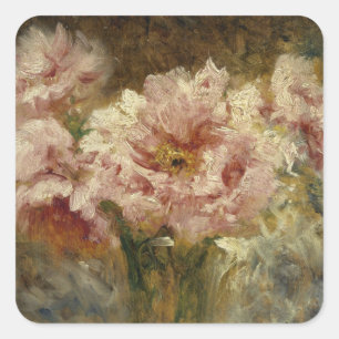 Fleurs – Félix Ziem Square Sticker
