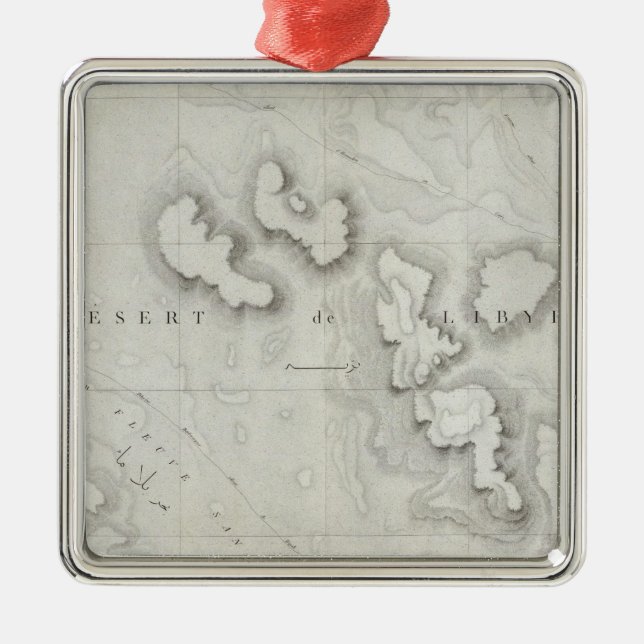 Fleuve Sans Eau, Egypt Metal Ornament (Front)