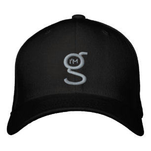 Flex Fit Cap w Lt-Blue Embroidered Logo