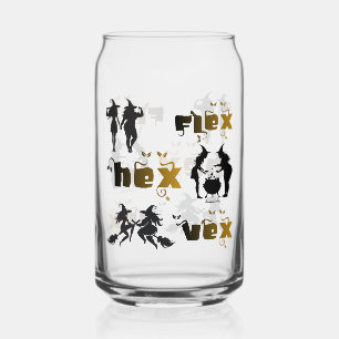 Flex. Hex. Vex. Body Positive & Diverse Witches Can Glass