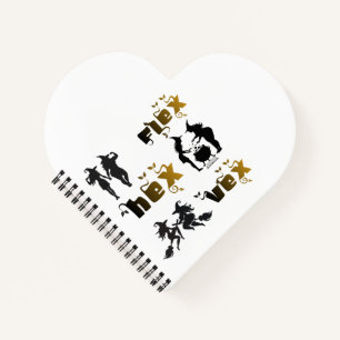 Flex. Hex. Vex. Body Positive & Diverse Witches Notebook
