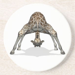 Flexible Giraffe Coaster