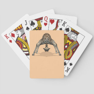 Flexible Giraffe Playing Cards