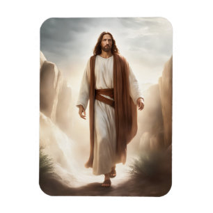 Flexible Magnet featuring Lord Jesus Walking