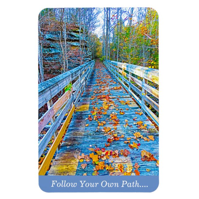 Flexible Magnet Follow Your Own Path (Vertical)