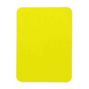 Flexible Magnet with Bright Yellow Background