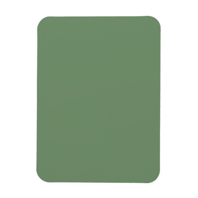 Flexible Magnet with Sage Green Background (Vertical)