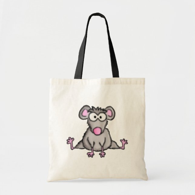 Flexible Mouse Tote Bag (Front)