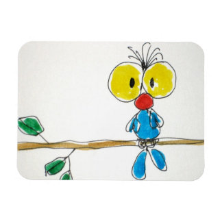 Flexible signature "Pajarito". Magnet