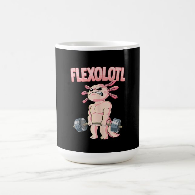 Flexolotl Axolotl Coffee Mug (Center)