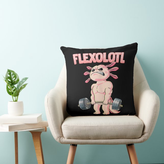 Flexolotl Axolotl Cushion (Chair)