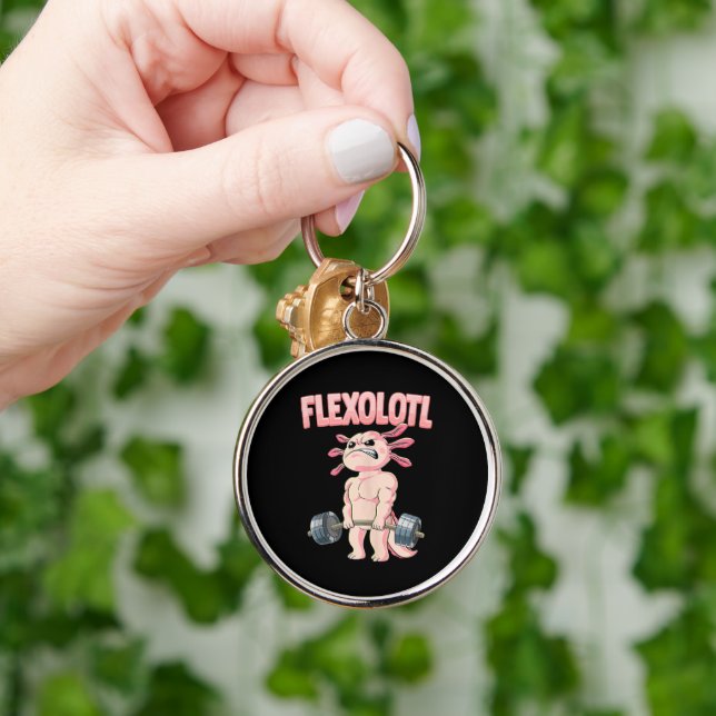 Flexolotl Axolotl Key Ring (Hand)