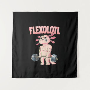 Flexolotl Axolotl Tapestry