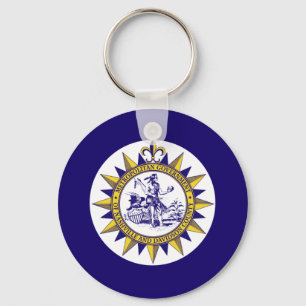 FlFlag of Nashville, Tennessee Key Ring