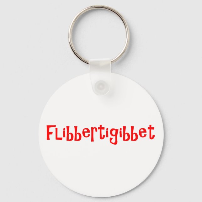 Flibbertigibbet Key Ring (Front)