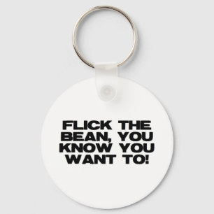 Flick the Bean Key Ring