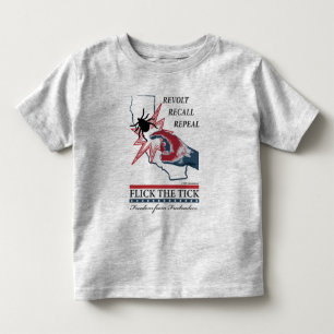 Flick The Tick -California Toddler T-Shirt