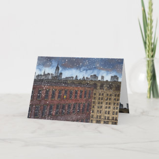 "Flicker of Fire" Christmas Card