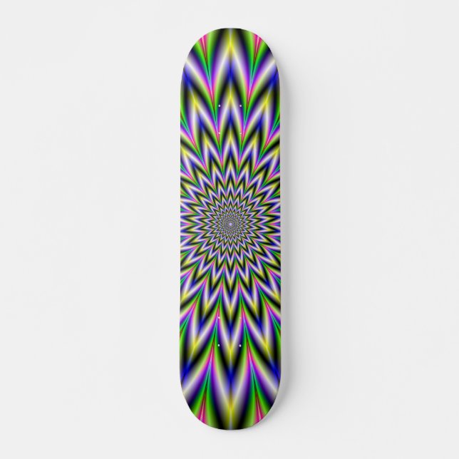 Flickering Star Skateboard (Front)