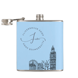 Flickermuse hip flask
