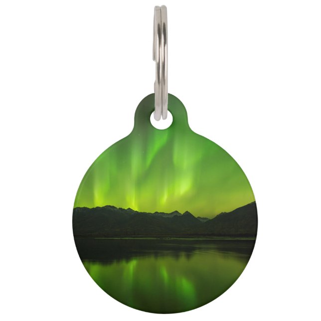 Flicking Aurora Pet Tag (Front)