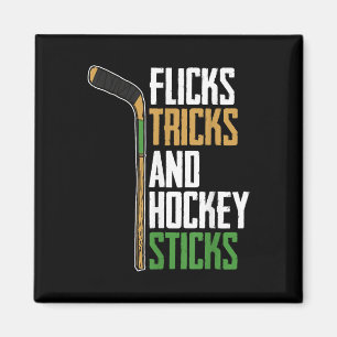 Flicks Tricks And Hockey Sticks - Lawn Field Hocke Magnet