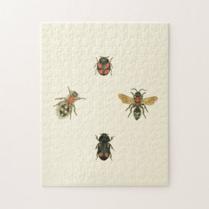 Flies and Beetles by Vision Studio Jigsaw Puzzle