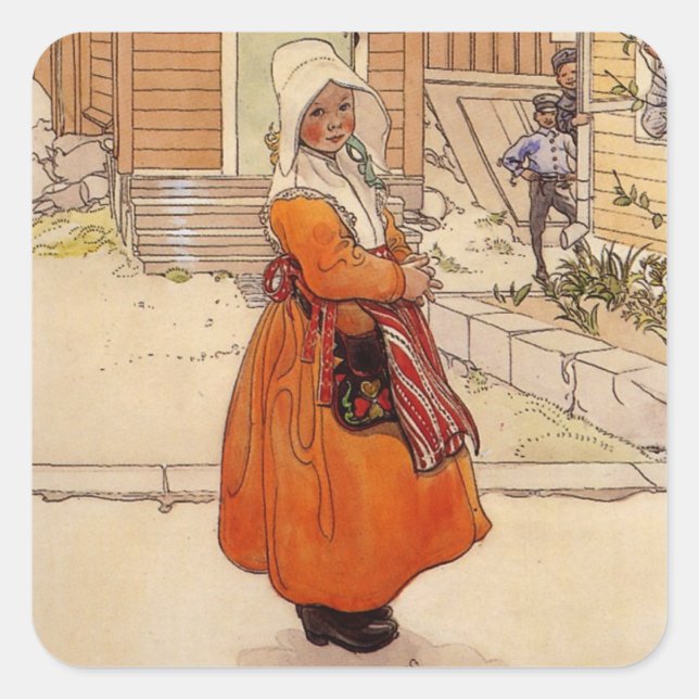 Flies Around the Sugar Square Sticker (Front)