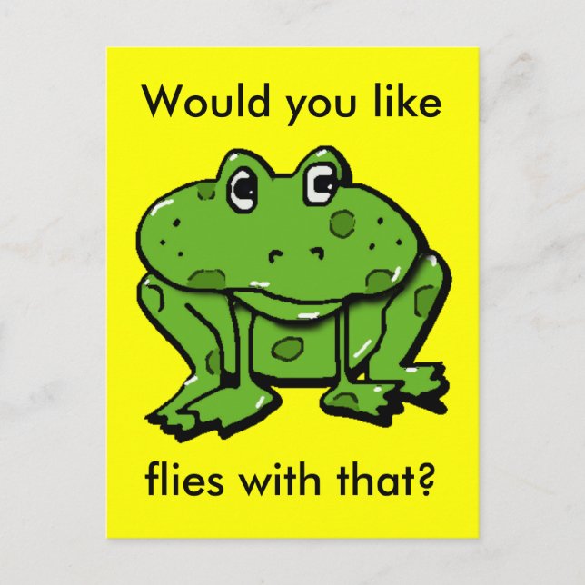 flies with that postcard (Front)
