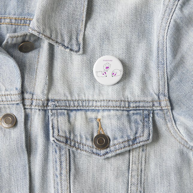 Fliffy rabbits Button (In Situ)