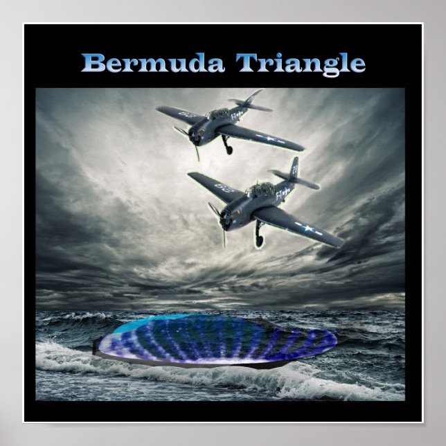 Flight 19 Bermuda triangle Poster (Front)