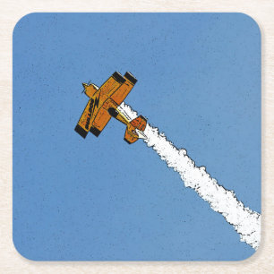 Flight 1 coastercn square paper coaster