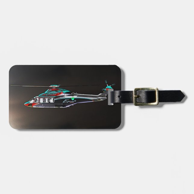 Flight 2 cd ltcna luggage tag (Front Horizontal)