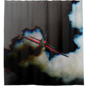 Flight 3 sca shower curtain