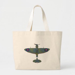 Flight 5 jtm large tote bag
