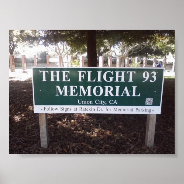 Flight 93 Memorial Sign (Front)