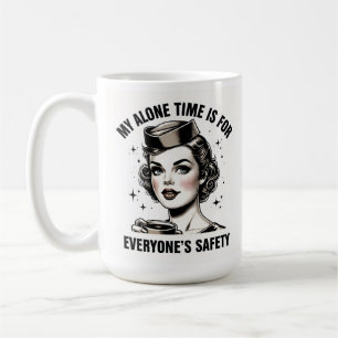 Flight Attendant Alone Time Mug
