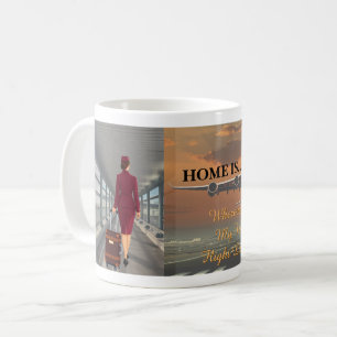 Flight Attendant  and Cabin Crew Coffee Mug