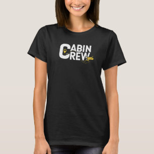 Flight Attendant Cabin Crew Airline Stewardess Air T-Shirt